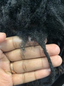 Hair Growing Away From Locs